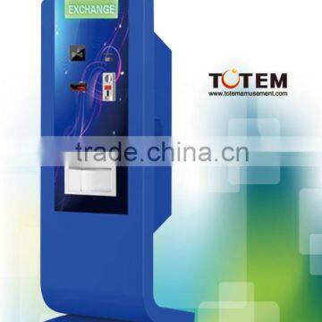 TOTEM coin change machine in shopping mall