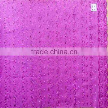 WHOLESALE T/C COLOR 42/43 EMBROIDERY FABRICS