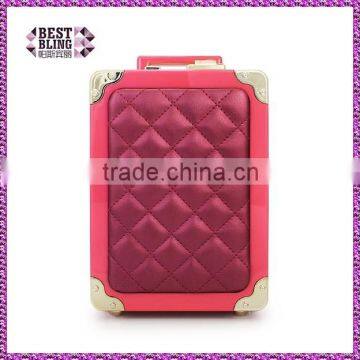 Plastic trolley case combination lock lock numberclear plastic clutch bag (C412)