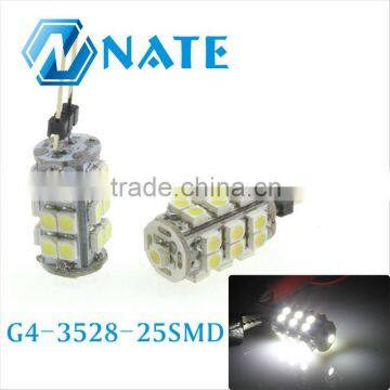 2014 whole sale Newestled lighting g4 led 12v bulb g4 25pcs 3528SMD