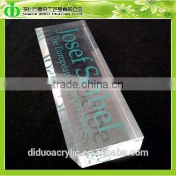 DDB-0073 Trade Assurance Shenzhen Factory Wholesale Crystal Brand Block