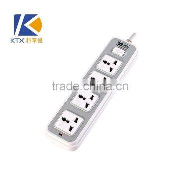 4 Gang Single Row Universal Power Extension Socket With Shutter