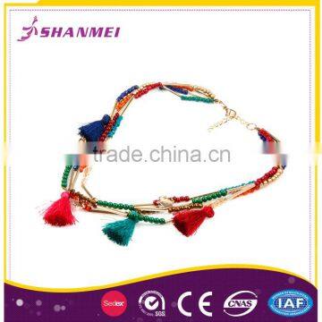 Production Assessment Manufacturer High Quality New Fashion Choker Statement Necklace