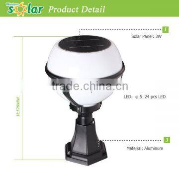 Landscaping Solar Gate Post Outdoor Led Pillar Light photo-3