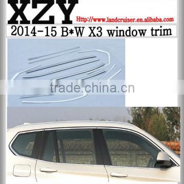 2014-15 B*W X3 window trim .window trim for x3 10pcs/set