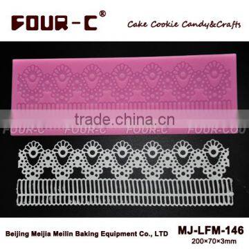 Cake Supplies Lace Silicone Mat Lace Mold for Sugar Craft