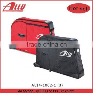 Soft polyester bike transport luggage carrier bag bike case