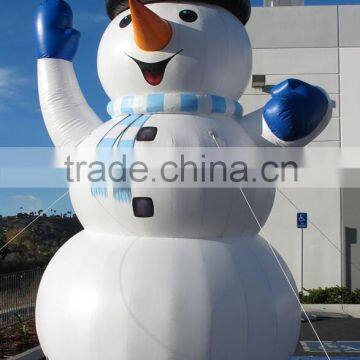 giant inflatable snowman