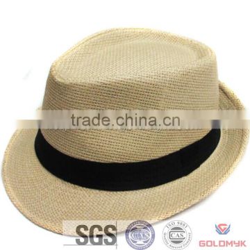 Cheap paper fedora straw hat