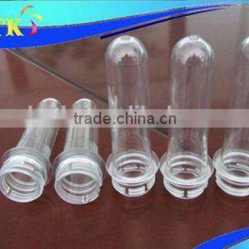 PET Preform/ transparent PET bottle preform/28mm/30mm/38mm/46mm/18g/28g/32g/43g plastic PET bottle preform