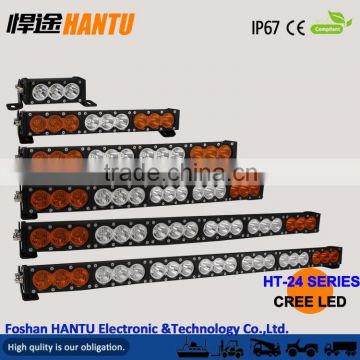 Wireless remote control 180W 34inch double color strobe light bar rack light bar led model HT-24180