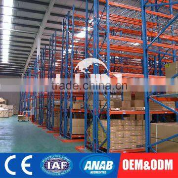 Highest Level Custom Tag Shelving Narrow Aisle Rack