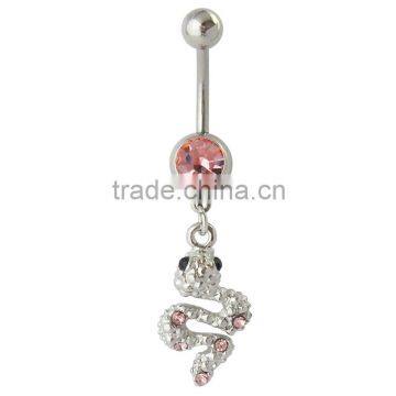 Navel Body Piercing Dangle Belly Button Ring
