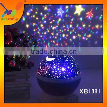 Popular Color changing various LED projection rotating light Battery Operated or USB Line Charging Christmas Gift Light