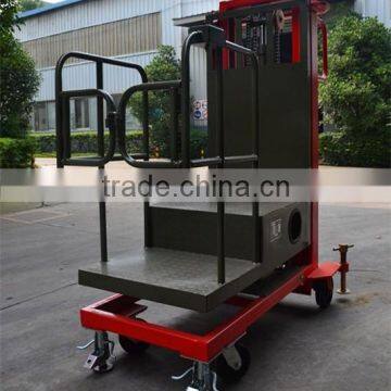 China price, German quality 300kg semi-electric order picker