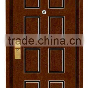 Asia China steel wooden armored door