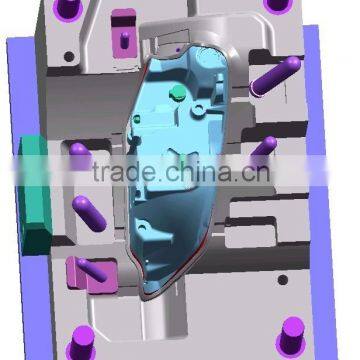 Taizhou Motor Parts Mould,PMMA Plastic Injection Corner Light Mould