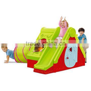 Kids Outdoor Playground Child Plastic Playyard Slides photo-5