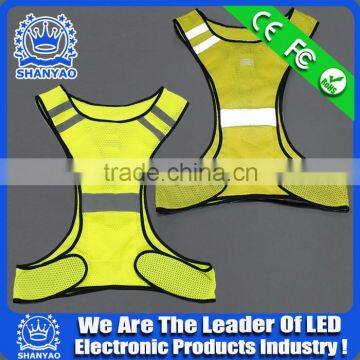 Cheap Price LED Work Clothes Cycling Vest Led Light Sports Safety Vest