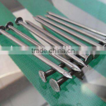 1"--6" polishing flad head iron nail (factory)