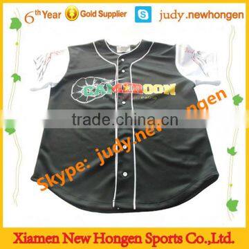 the latest design full dye sublimation baseball jerseys, baseball uniforms