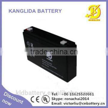 Parking Lot Lock/ Rechargeable /SLA Battery 6v7ah Deep Cycle Battery photo-6