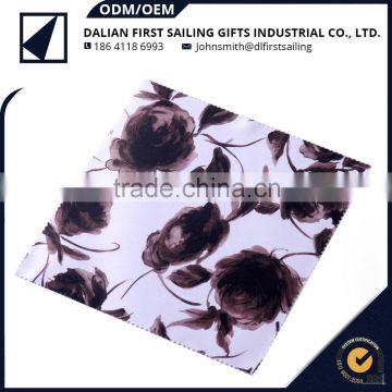 High quality microfiber sublimation print mobile computer laptop screen cleaning pad