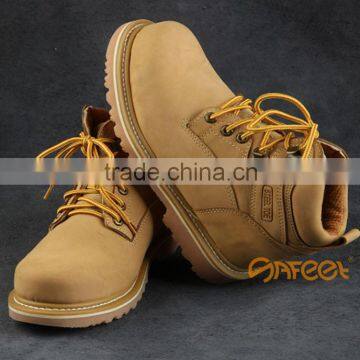 Guangzhou Welding Safety Boots With Steel Toe Cap and Steel Mid Sole Safety Shoe Code Lace up Rubber Safety Boots SA-3206 photo-3