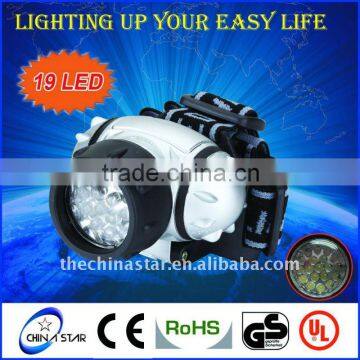 19 LED Multifuction Outdoor Headlamp