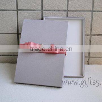 Custom Handmade Wedding Invitation Box With Ribbon photo-2