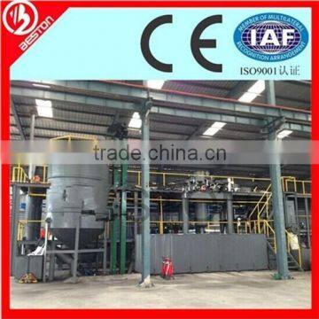 LOW PRICE automatic waste tyre oil refining equipment line