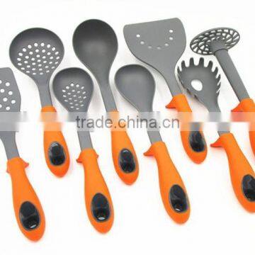 Kitchen Utensils and Gadget Set with Built-in Spatula Stand