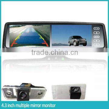 4.3 inch car camera rearview mirror monitor