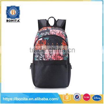 high quality trendy shinny doodle 600D backpack