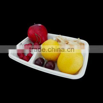 Food Industrial Use 4 compartments disposable lunch box