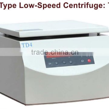 latest top sale TD4 table type low speed centrifuge lab centrifuge