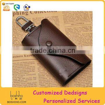 Boshiho pure leather Leather Key Case for car