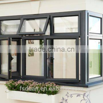 Exclusive Aluminum Garden Windows With Clear Toughened Glass