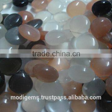 Multi Moonstone Plain Heart