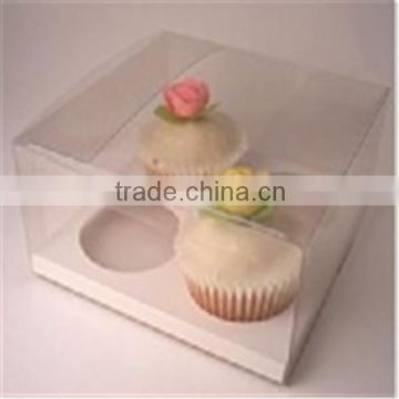 transparent custom cake storage box