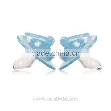 China Supplier New Design Liquid Silicone Pacifier With Plush Toy