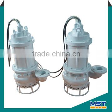 Solids handling centrifugal submersible pump