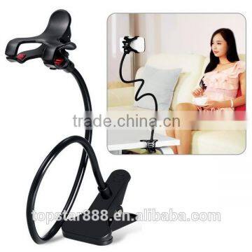 Cell Phone Holder, Universal Cell Phone Clip Holder Lazy Bracket Flexible Long Arms , Fit On Desktop Bed for Office