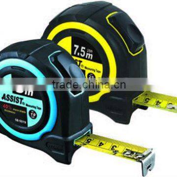 Co-molded measuring tape