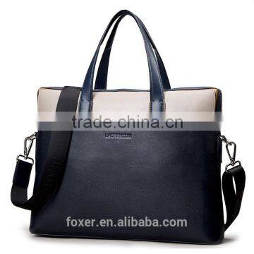  China man business bag genuine leather briefcase