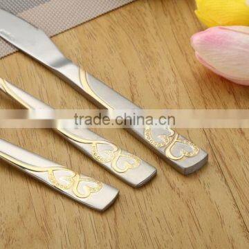 89pcs Stainless Steel Gold Plated Cutlery for Turkey Iran Market photo-2