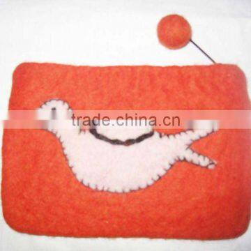 felt purse