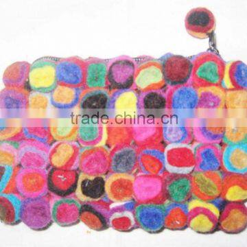 felt purse