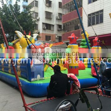 Best sales Giant Jumping Castle for kids fun Inflatable Bounce Fun City rental giant inflatables