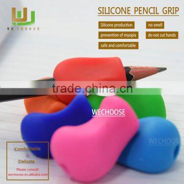 Highly Appreciated Silicone Pencil Grip for Left Handers Good Pencil Grip Students Handwriting Helper